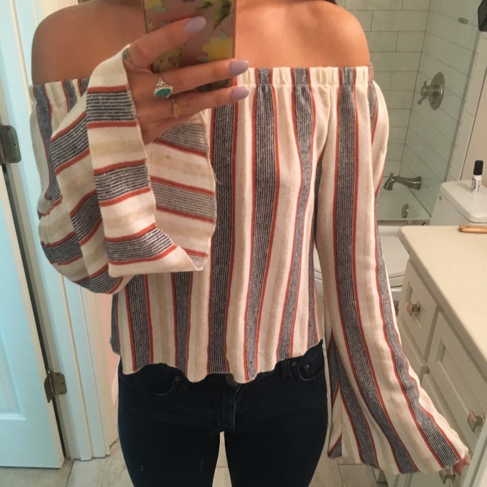 Zara striped top